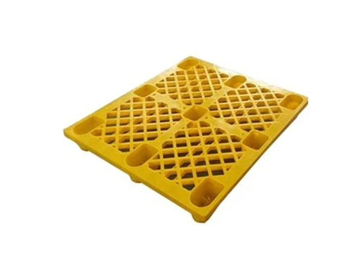Nestable Plastic Semi Pallet With Safety Lip 4 Nestable Plastic Semi Pallet With Safety Lip 4